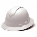 Ridgeline Vented Full Brim Hard Hat - White